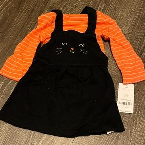 Halloween Outfit For 3-6 Month Old & Headband